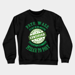 BDW PETE WALL TEE Crewneck Sweatshirt